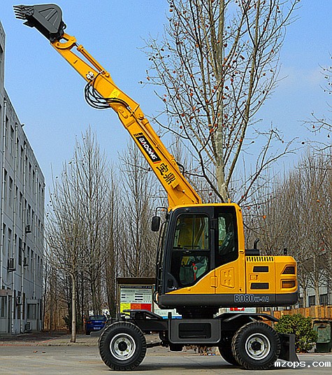 mzops轮式95-7多功能抓料机产品工作参数