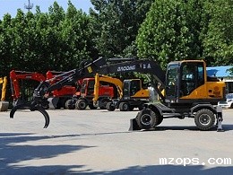 mzopsBD95W轮式抓木机