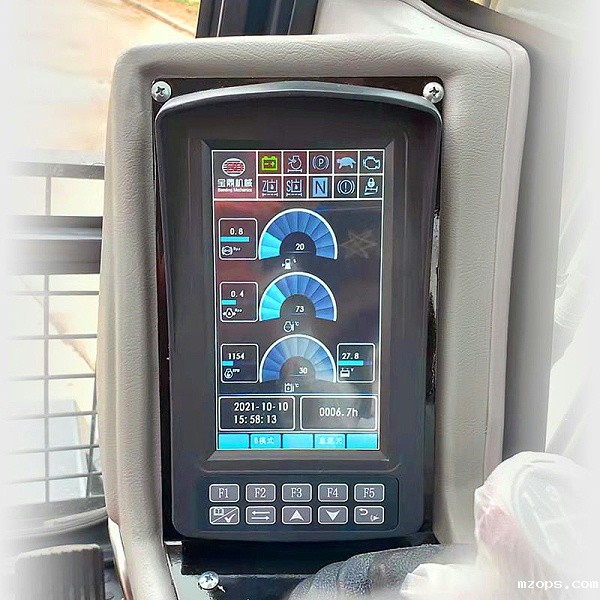 mzopsBD80W采用7英寸彩色屏幕