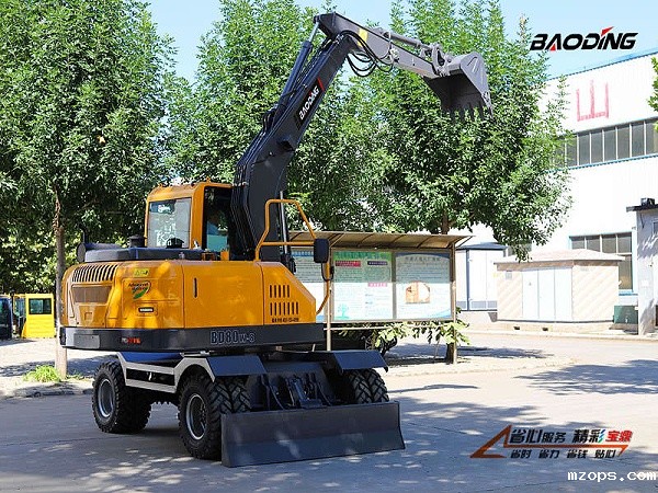 mzops80轮式挖掘机