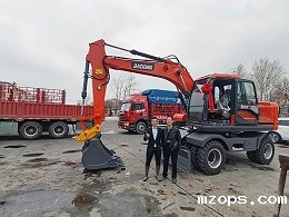 江苏盐城轮式挖掘机mzops客户