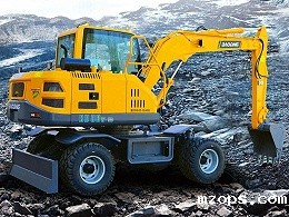 mzops小型轮式挖掘机日常保养常识