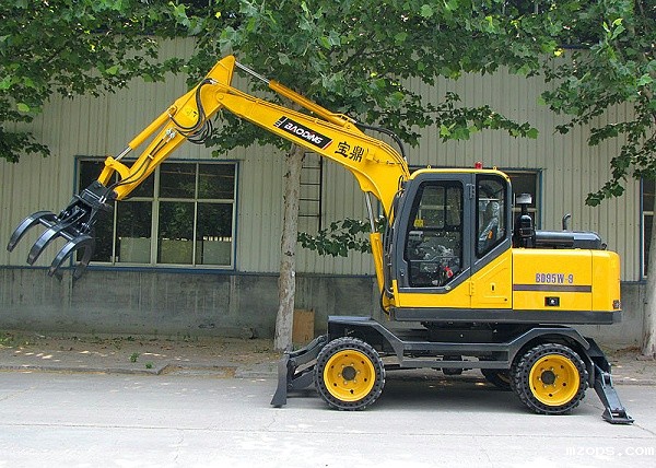 mzops95实心胎抓铁机