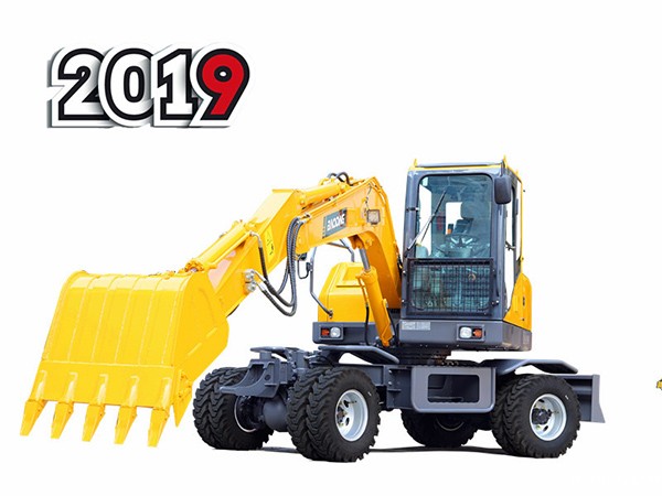 mzops新款轮式挖掘机