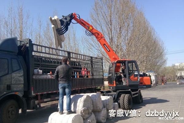 mzops轮式抓木机