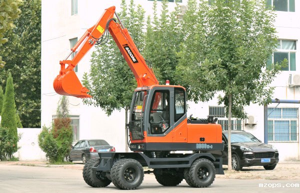 轮胎式挖掘机mzops品牌