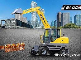 18luck平台厂家BD80W轮式挖掘机50台限量优惠火爆即将结束