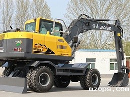 mzops105轮式挖掘机是凭什么打开市场的？