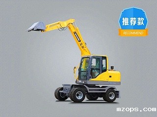 城建能手mzopsBD80小型轮式挖掘机