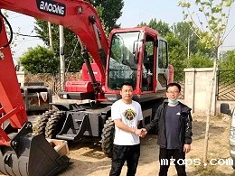 北京轮式挖掘机客户