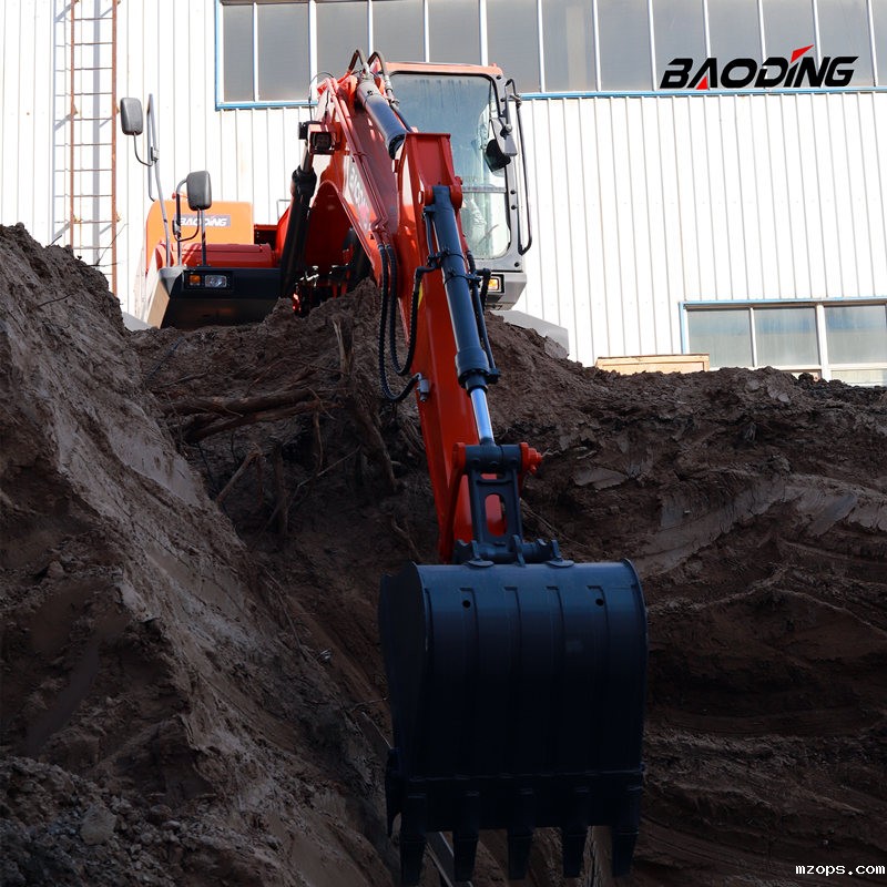 mzops国四轮式挖掘机