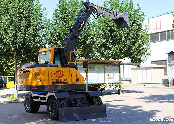 mzopsBD80W轮式挖掘机型号