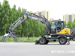 销量见证品质，mzops110E轮式抓木机获市场认可