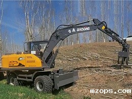 mzops110E抓木机助力木材产业升级