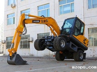 小型轮式挖掘机多少钱？