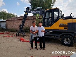 江苏抓木机销售客户