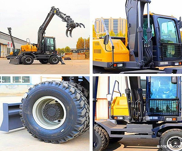 105轮式挖掘机型号细节