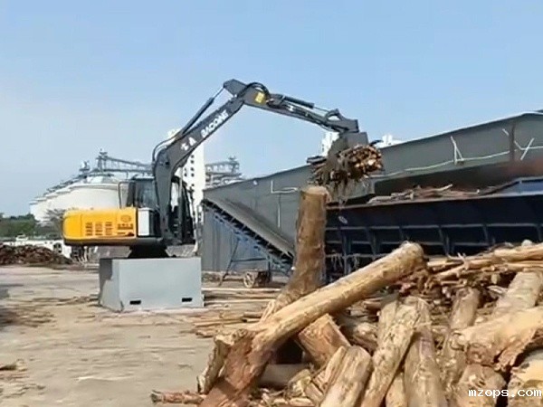 mzops固定式电动抓木机