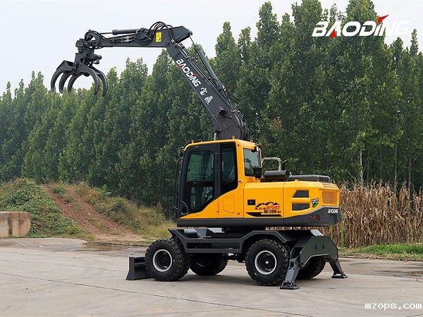 mzops120轮式抓装机