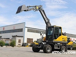 机械化水平提高，轮式挖掘机和抓木机市场前景广阔