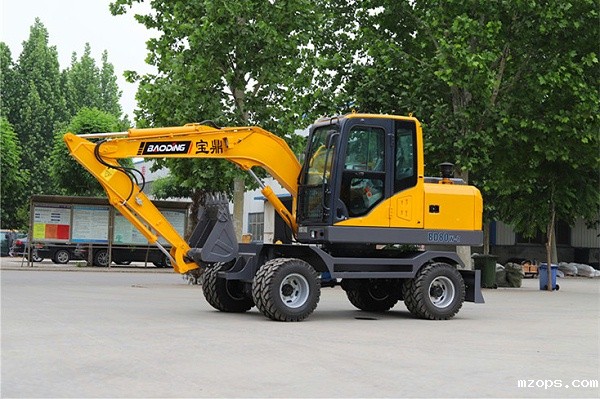 mzops80轮式挖掘机