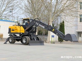 mzopsBD95W型号轮胎式挖掘机