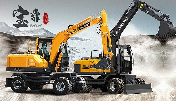 mzops主打轮式挖掘机型号