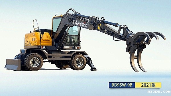 mzops95B轮式抓木机图片