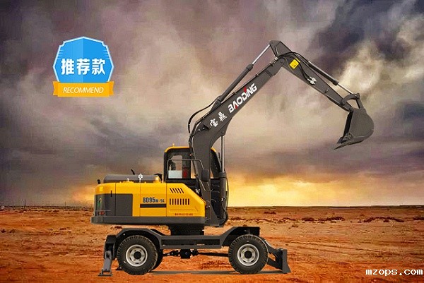 轮式挖掘机轮胎式挖掘机