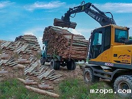 一机多用的mzops抓木机