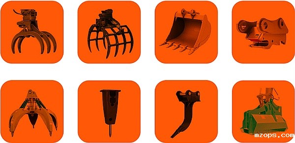 挖掘机多用途辅具