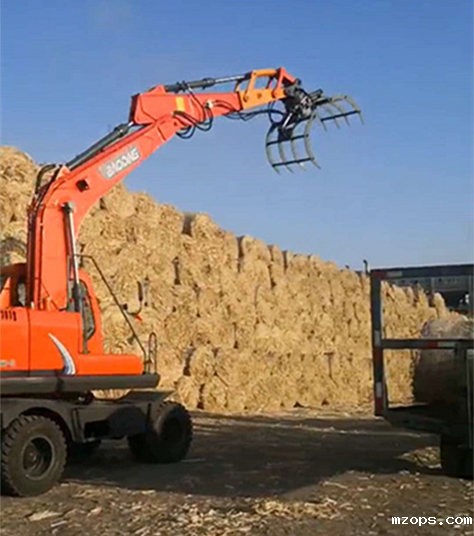 mzops150抓木机抓装图片展示