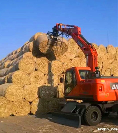 mzops150抓木机抓装图片展示