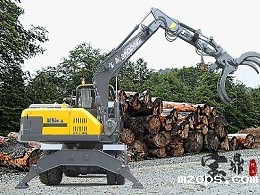 mzops轮式抓木机