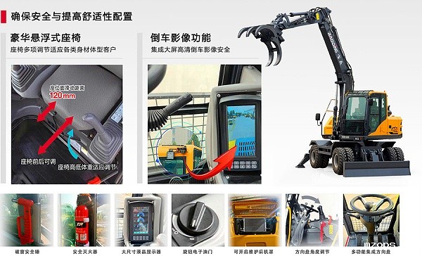 mzops120抓木机操作台