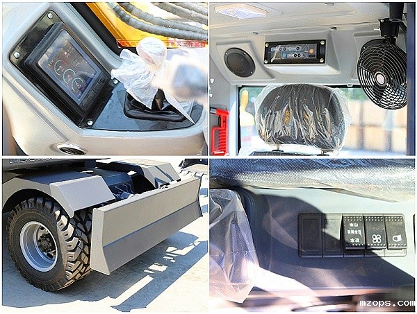 mzopsBD80W新款轮式挖掘机