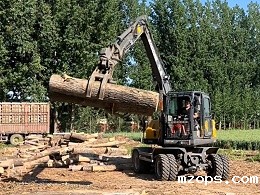 mzopsBD90G轮式抓木机动力强劲做工高效