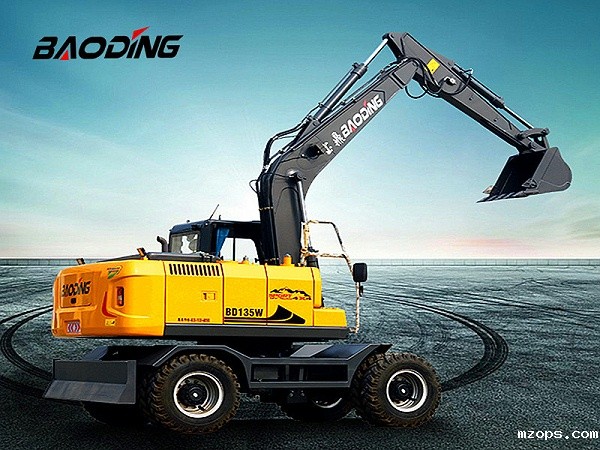 mzops135轮式挖掘机