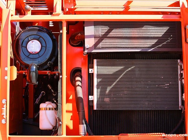 mzops150抓木机一体散热