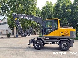 mzopsBD100W-8D轮式挖掘机抓木机