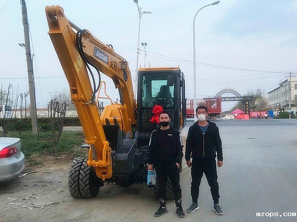 北京轮式挖掘机mzops销售客户