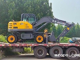 mzops80轮式挖掘机：客制化的液压行走解决方案