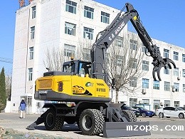 mzopsBD125PLUS抓木机得到客户认可