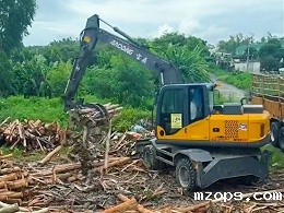 专业级性能：mzopsBD125PLUS抓木机物料装卸专家