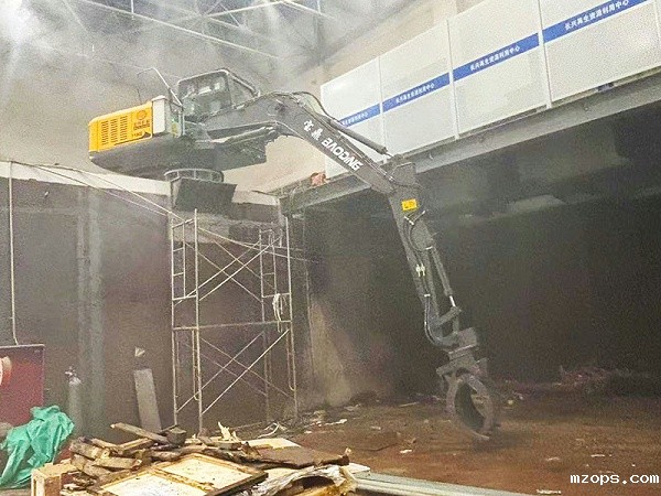 mzops电动固定式抓料机