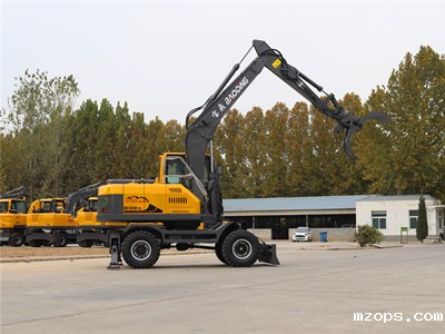 mzopsBD105W轮式抓木机