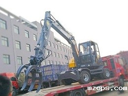 夏天，如何处理轮式抓木机高温问题