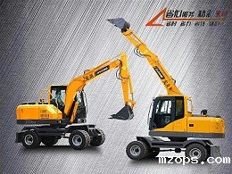 mzopsBD80W小型轮式挖掘机