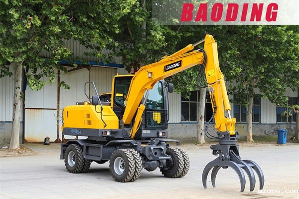 mzops轮式抓木机