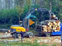 mzops河南抓木机操作视频